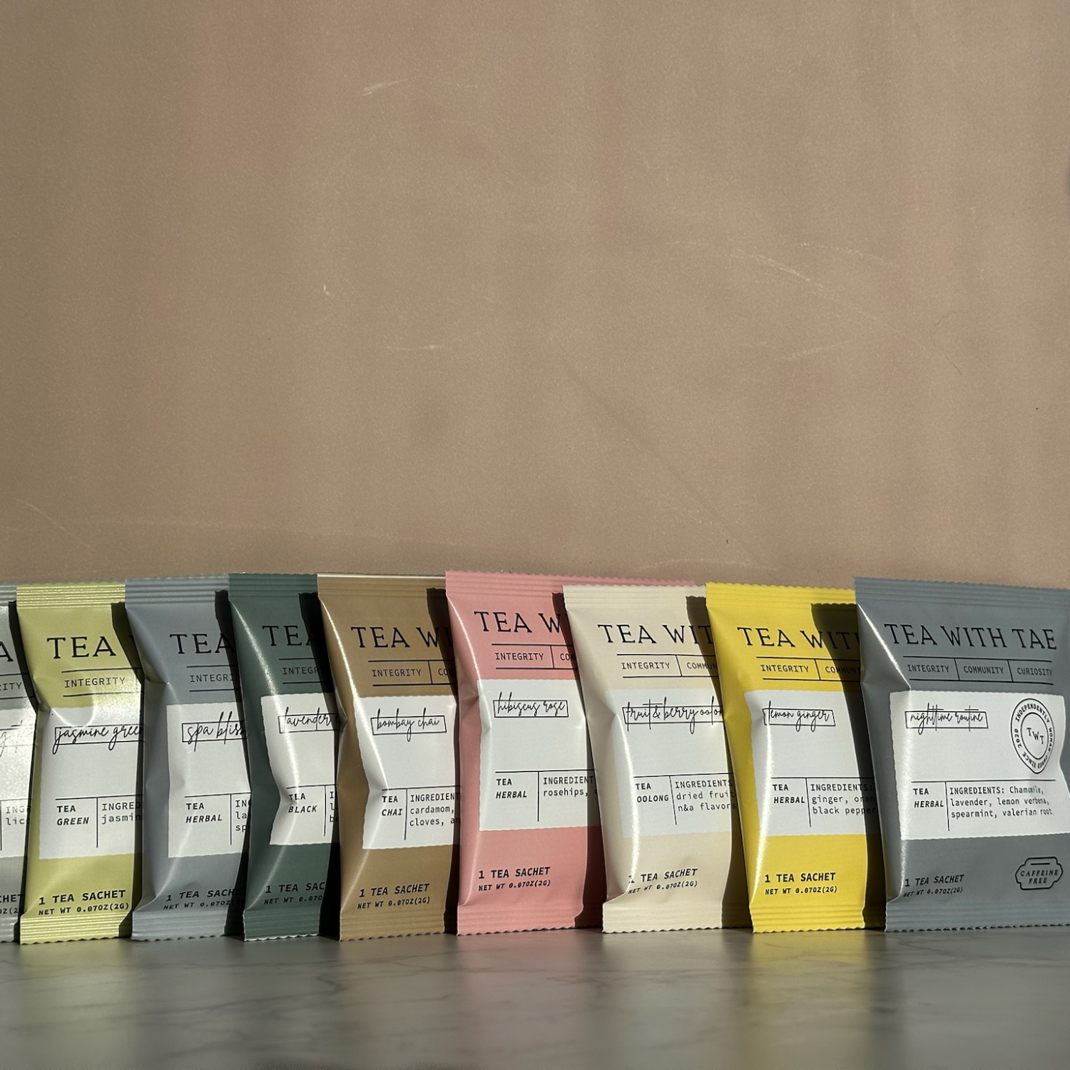 🎄 Winter Bliss Holiday Tea - Individually Wrapped Tea Bag