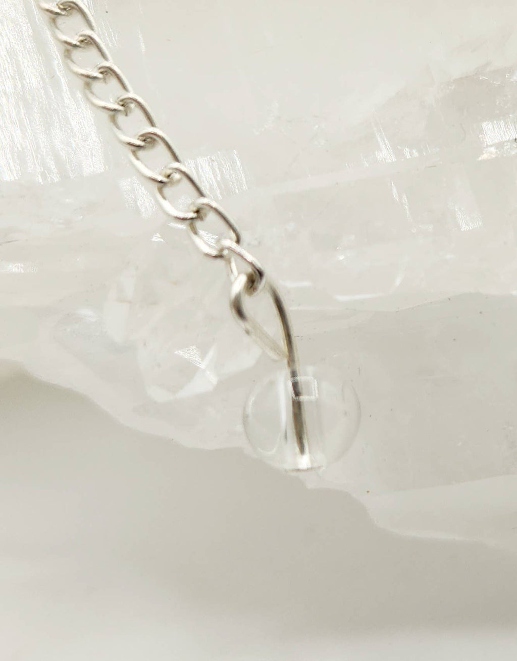 Seven Chakra Pendulum w/Silver Color Chain