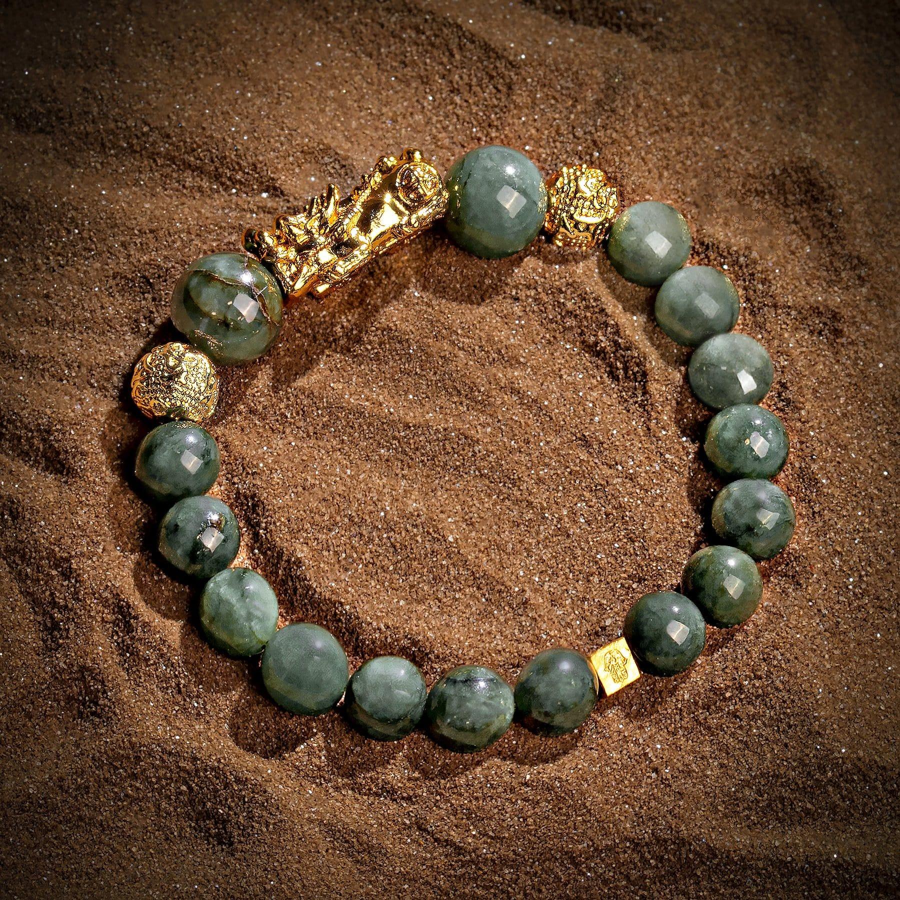 Fulfillment of Potential - Jade Dragon Bracelet