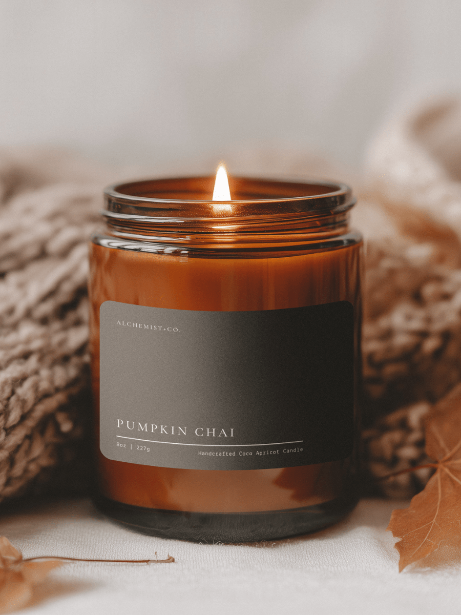 Pumpkin Clove + Brown Sugar Fall Wellness Candle