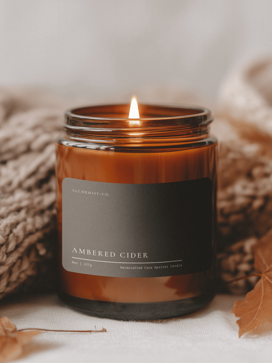 Cranberry Orange + Cider Fall Wellness Candle