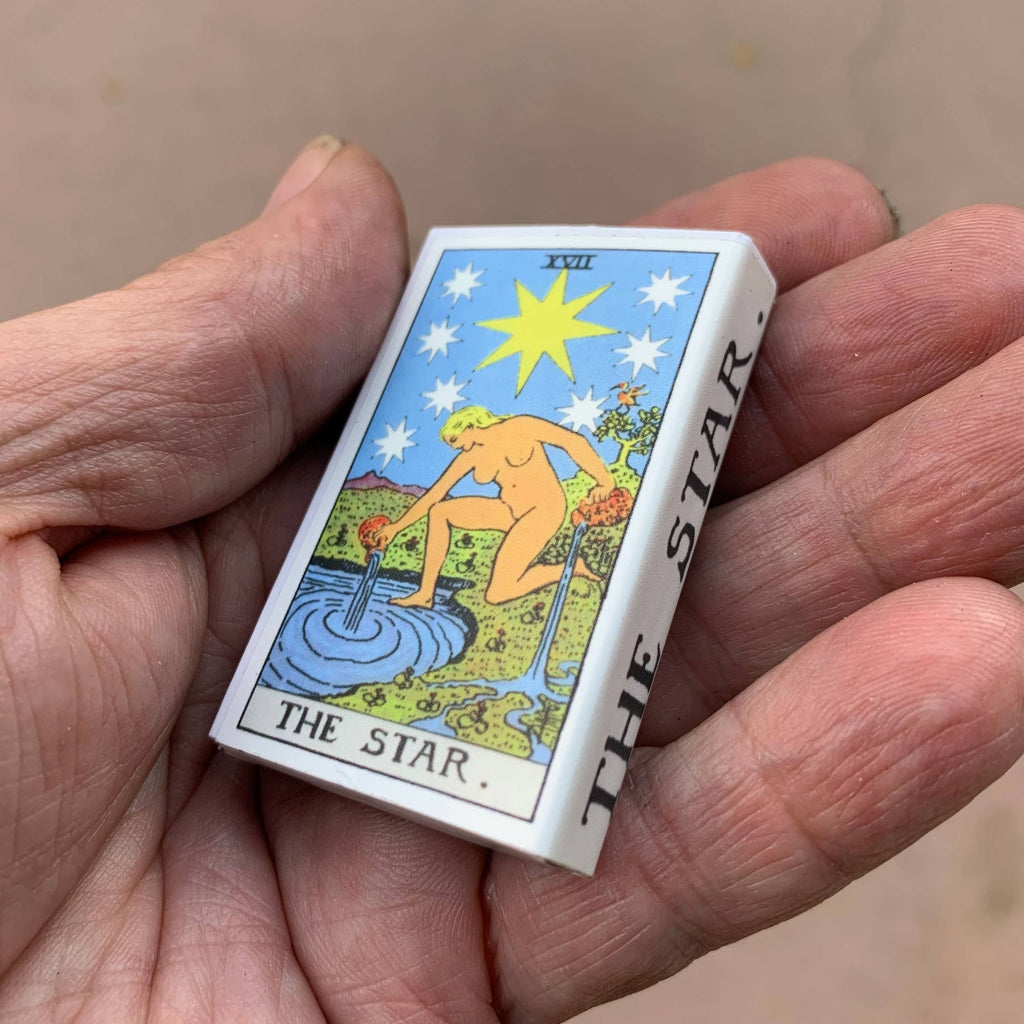 Tarot Matchbox - The Star • Accessories for your Candles