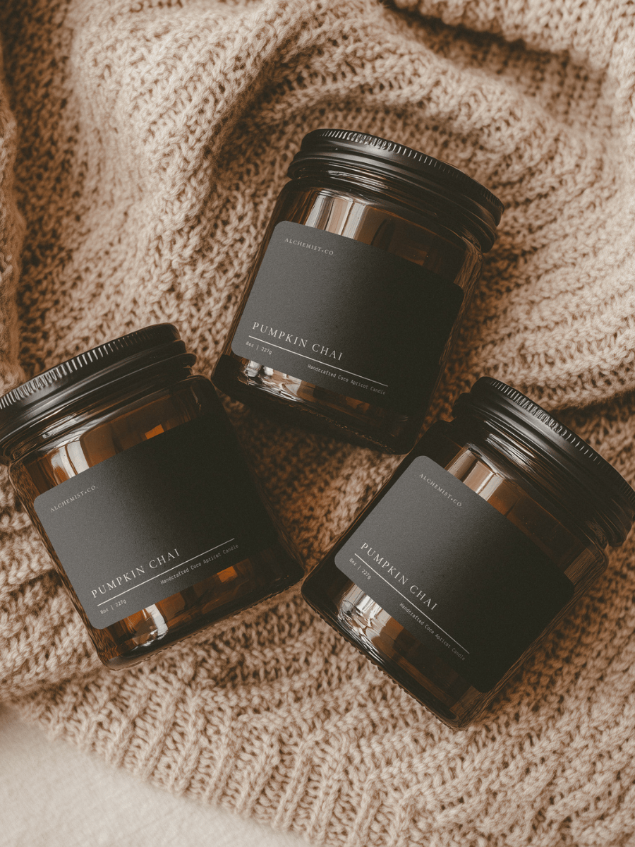 Pumpkin Clove + Brown Sugar Fall Wellness Candle