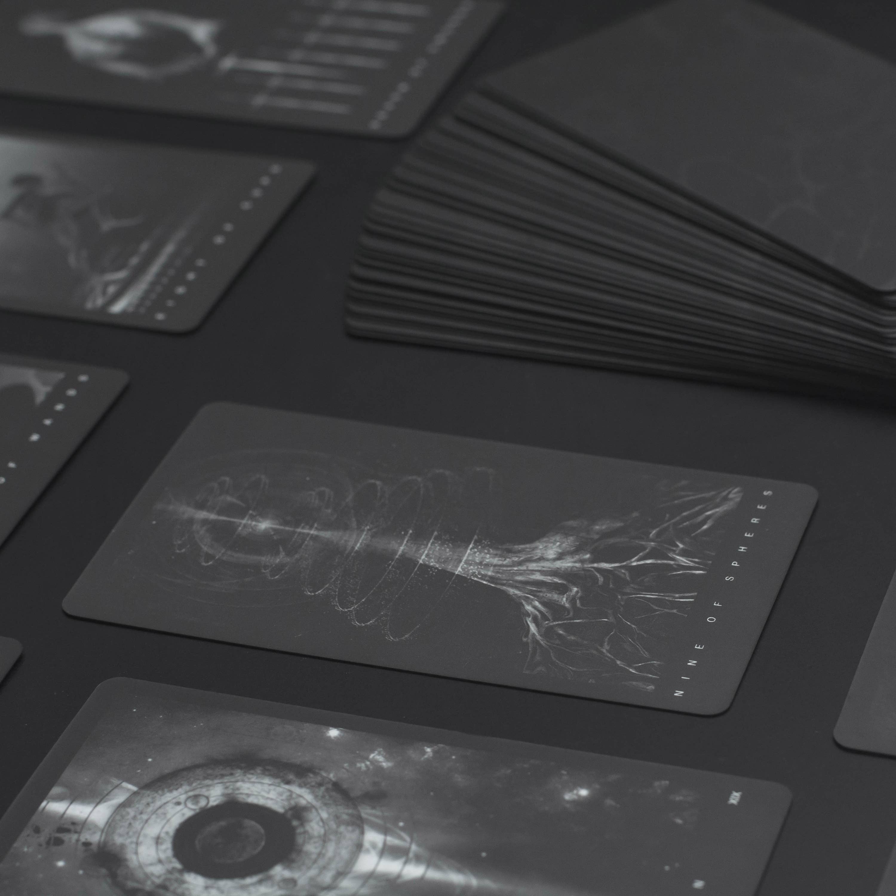 The Black Tarot Modern Tarot Cards Deck