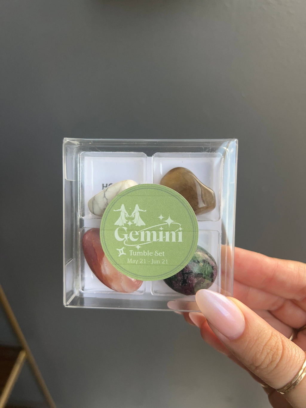Gemini Zodiac Tumbled Crystal Set - Healing & Communication