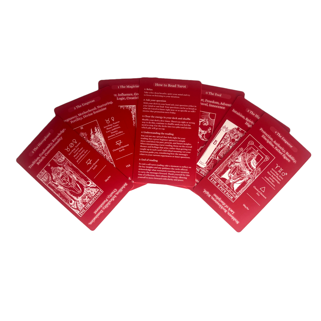 Keyword Tarot | Classic Tarot Design with helpful keywords
