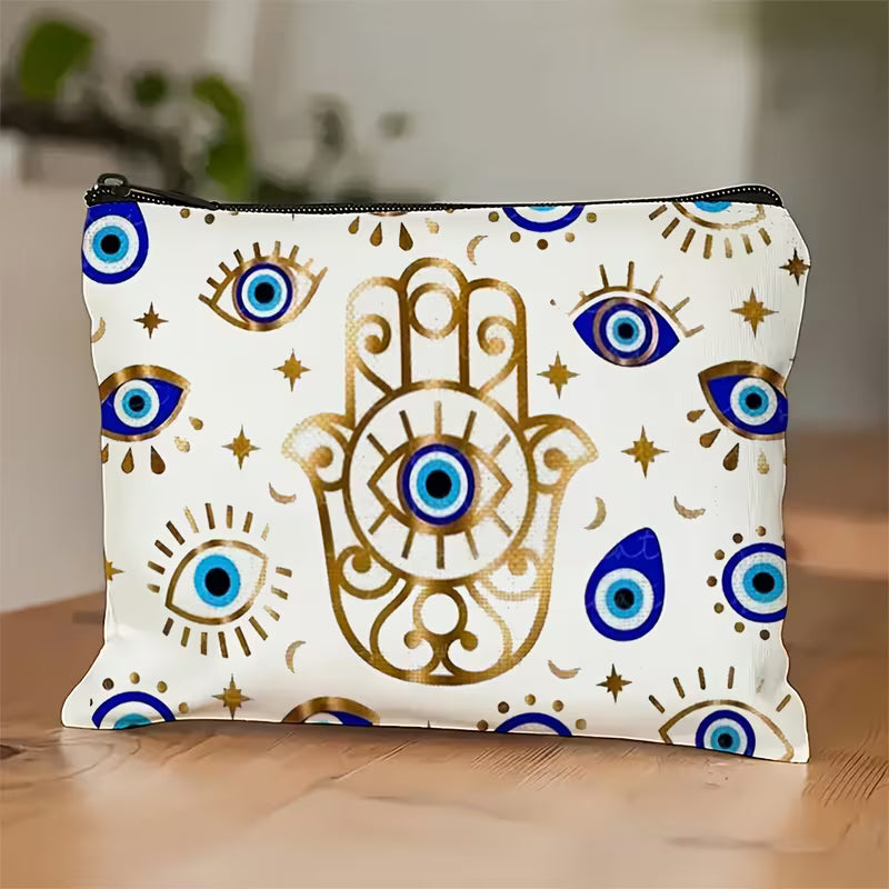 Evil Eye Makeup Bag