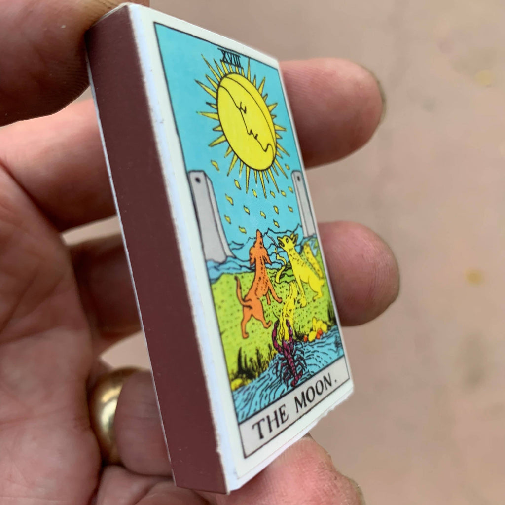 Tarot Matchbox - The Moon • Accessories for your Candles