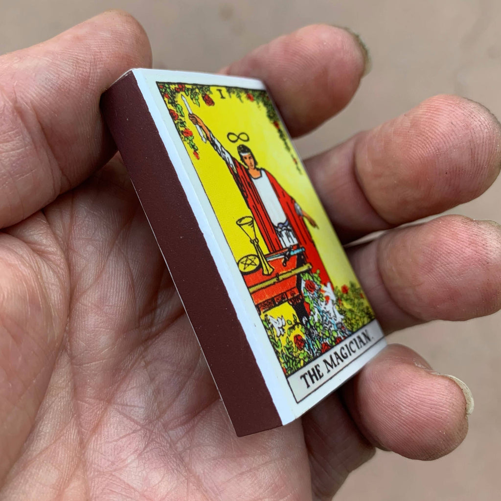 Tarot Matchbox - The Magician • Accessories for your candles