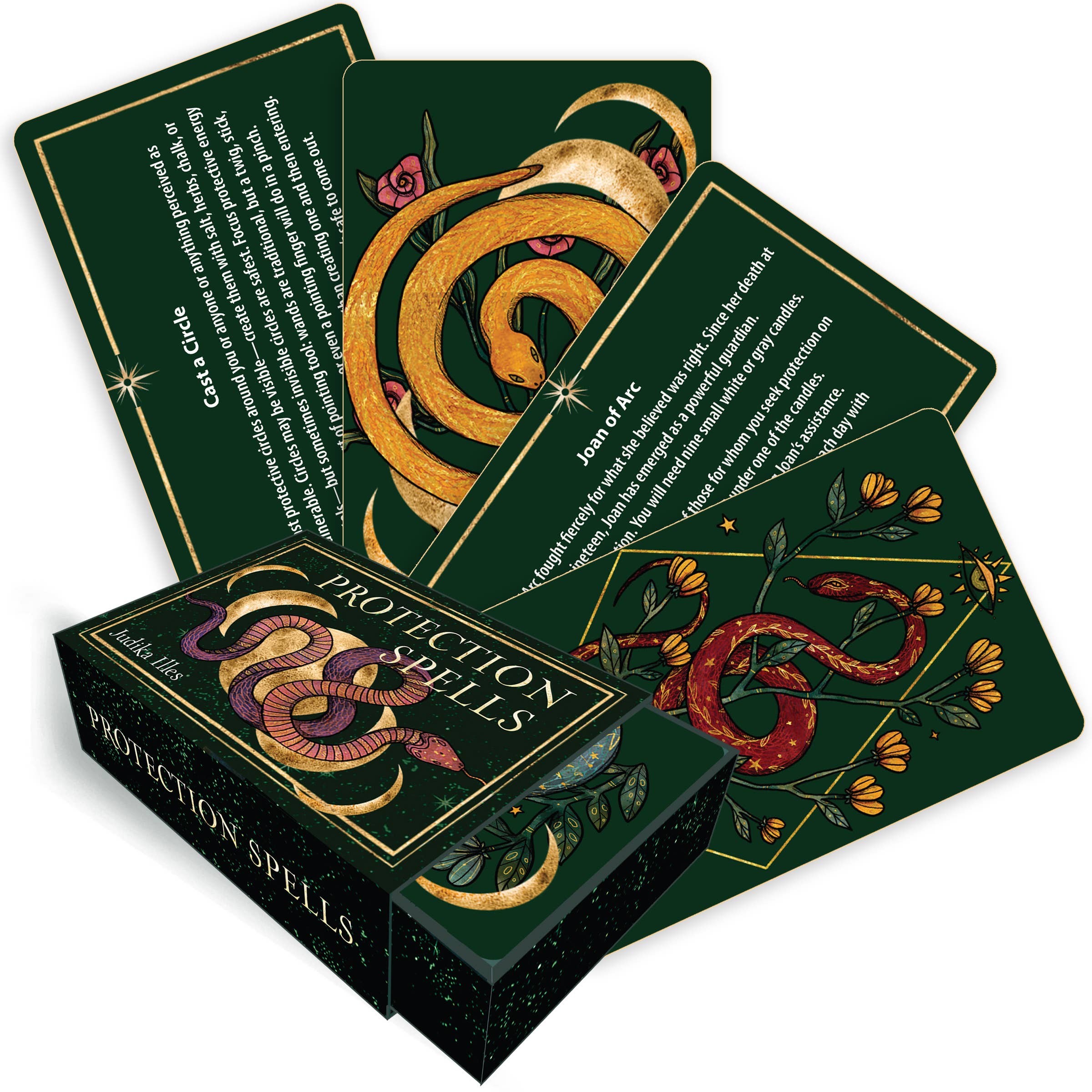 Protection Spells: 36 Cards for Magical Self-Defense (Mini)