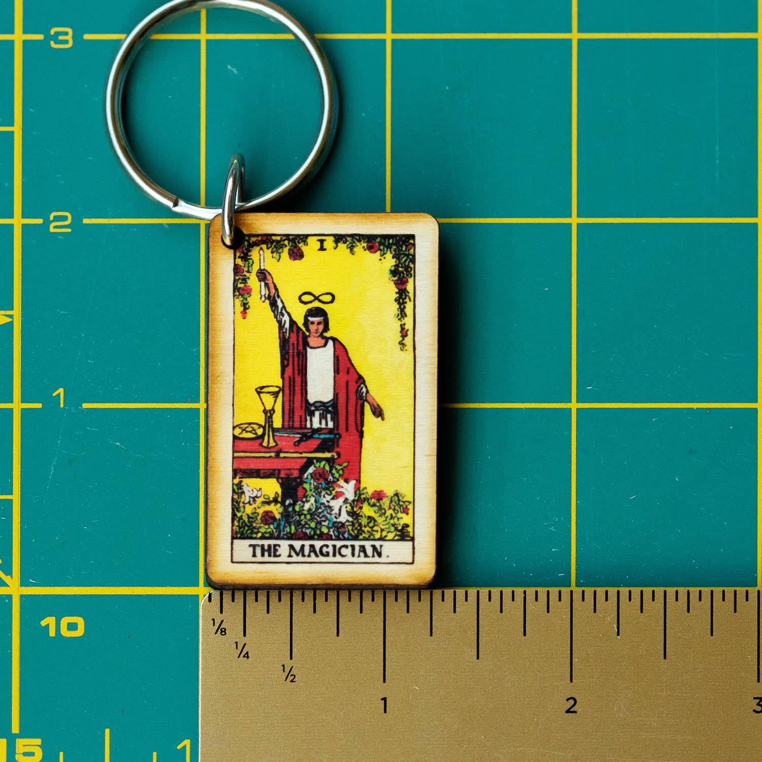 Tarot - 1 - the Magician Keychain