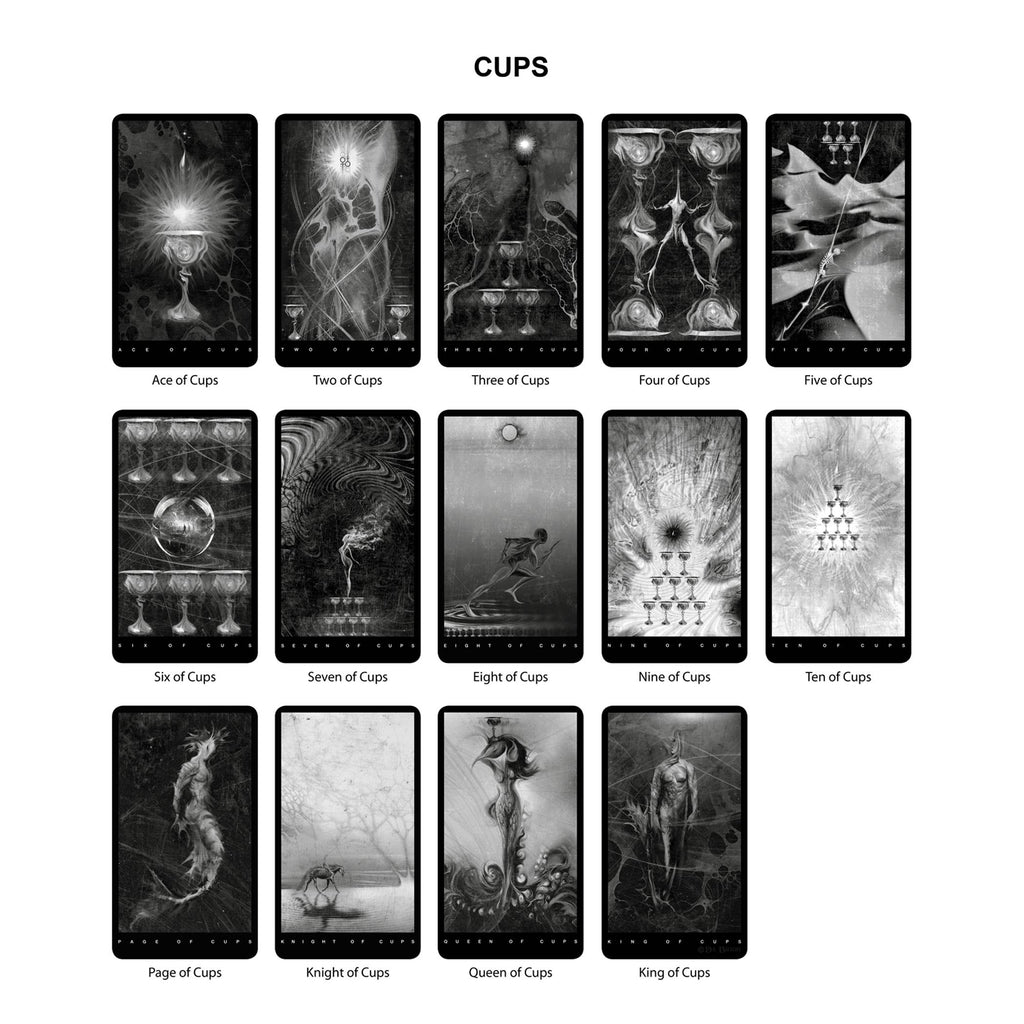 The Black Tarot Modern Tarot Cards Deck