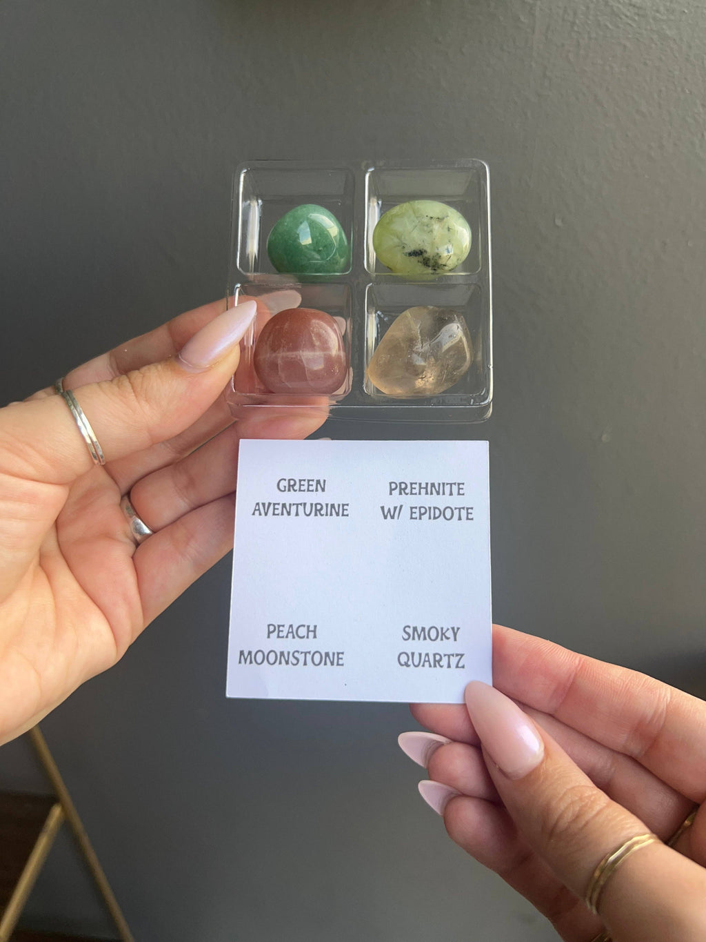 Virgo Zodiac Tumbled Crystal Set - Healing & Grounding