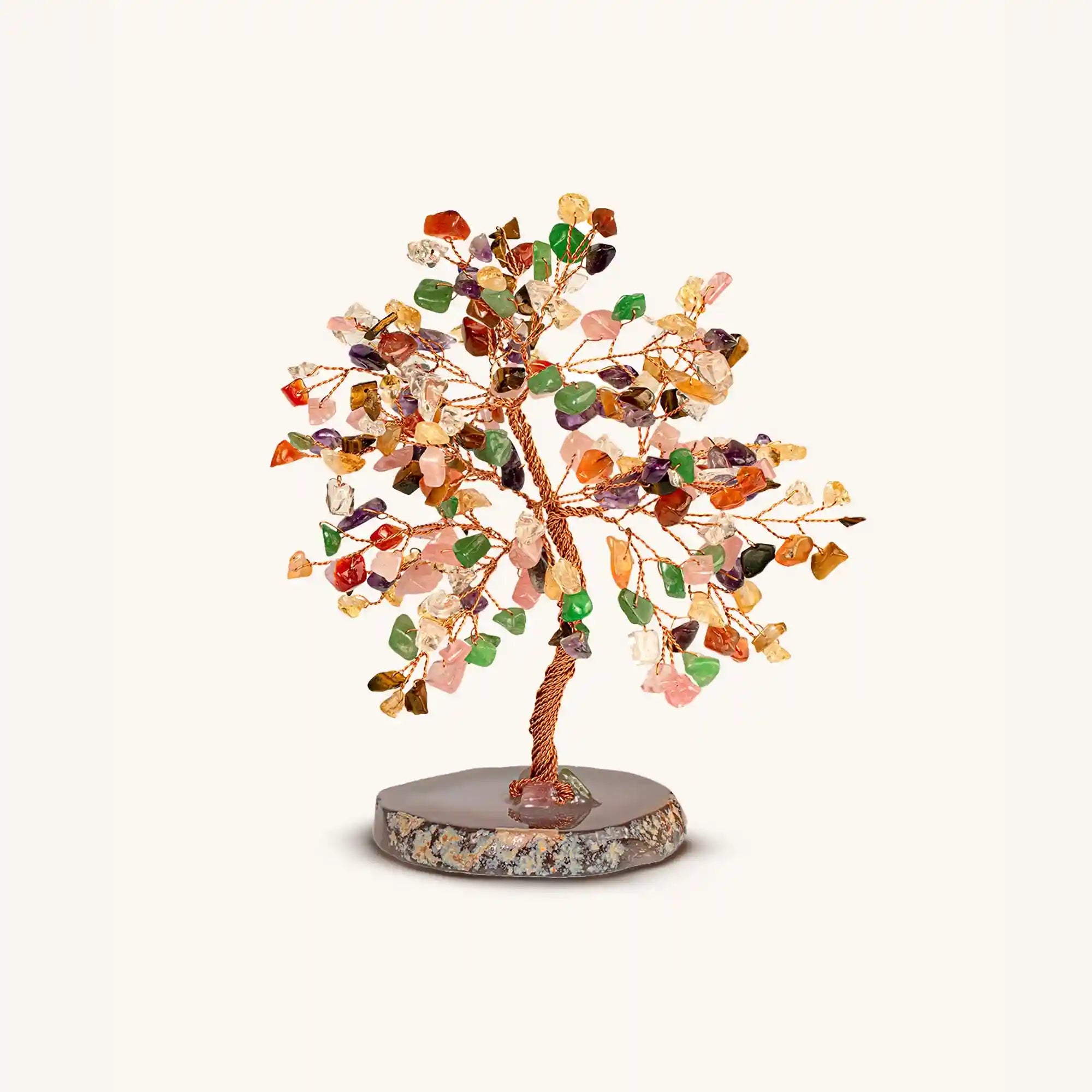 Invigorated Spirit - Multi-Stone Feng Shui Tree
