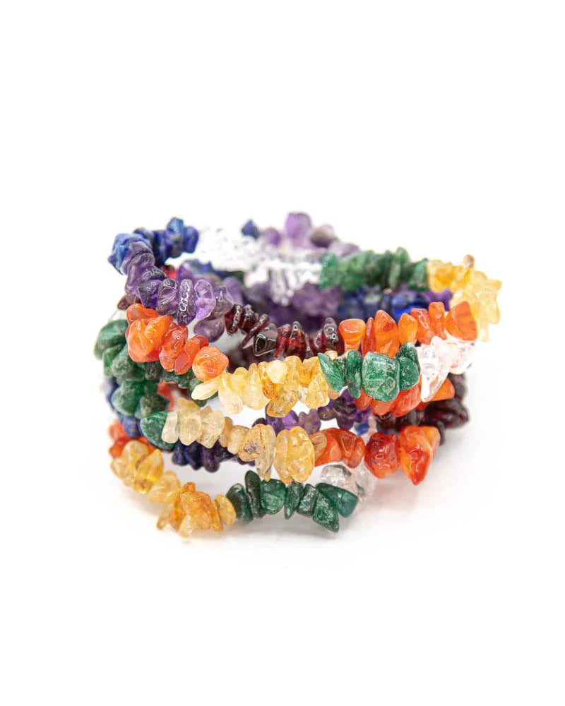 Chakra Chip Bracelet