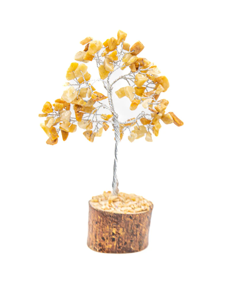 Yellow Aventurine Crystal Chip Tree