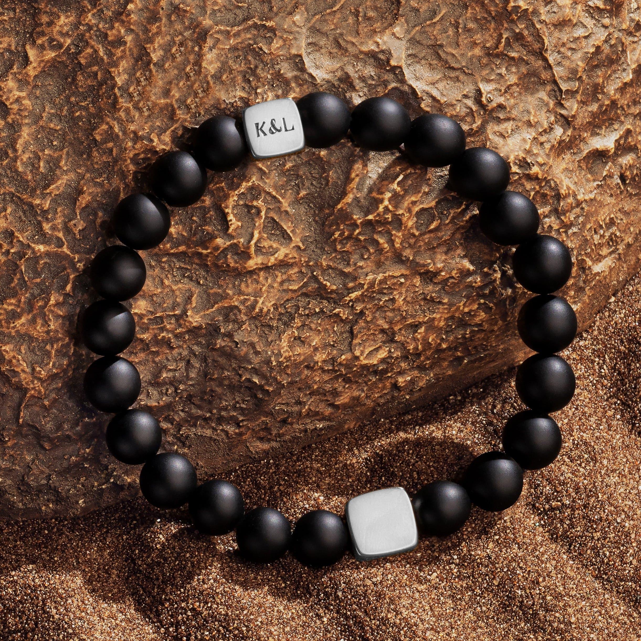 Powerful Vibrations - Matte Onyx Bracelet