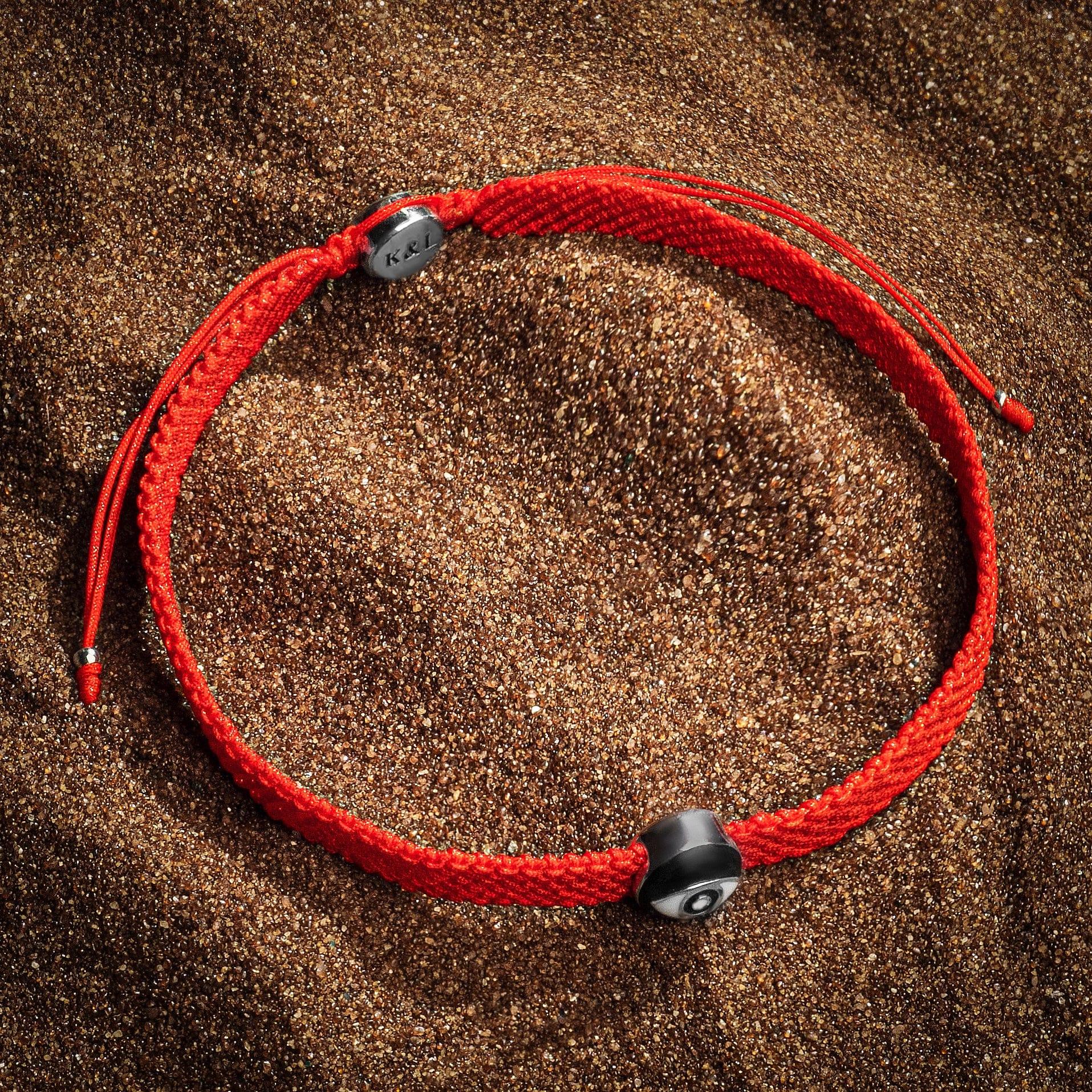 Hopeful Outlook - Evil Eye Red String Bracelet