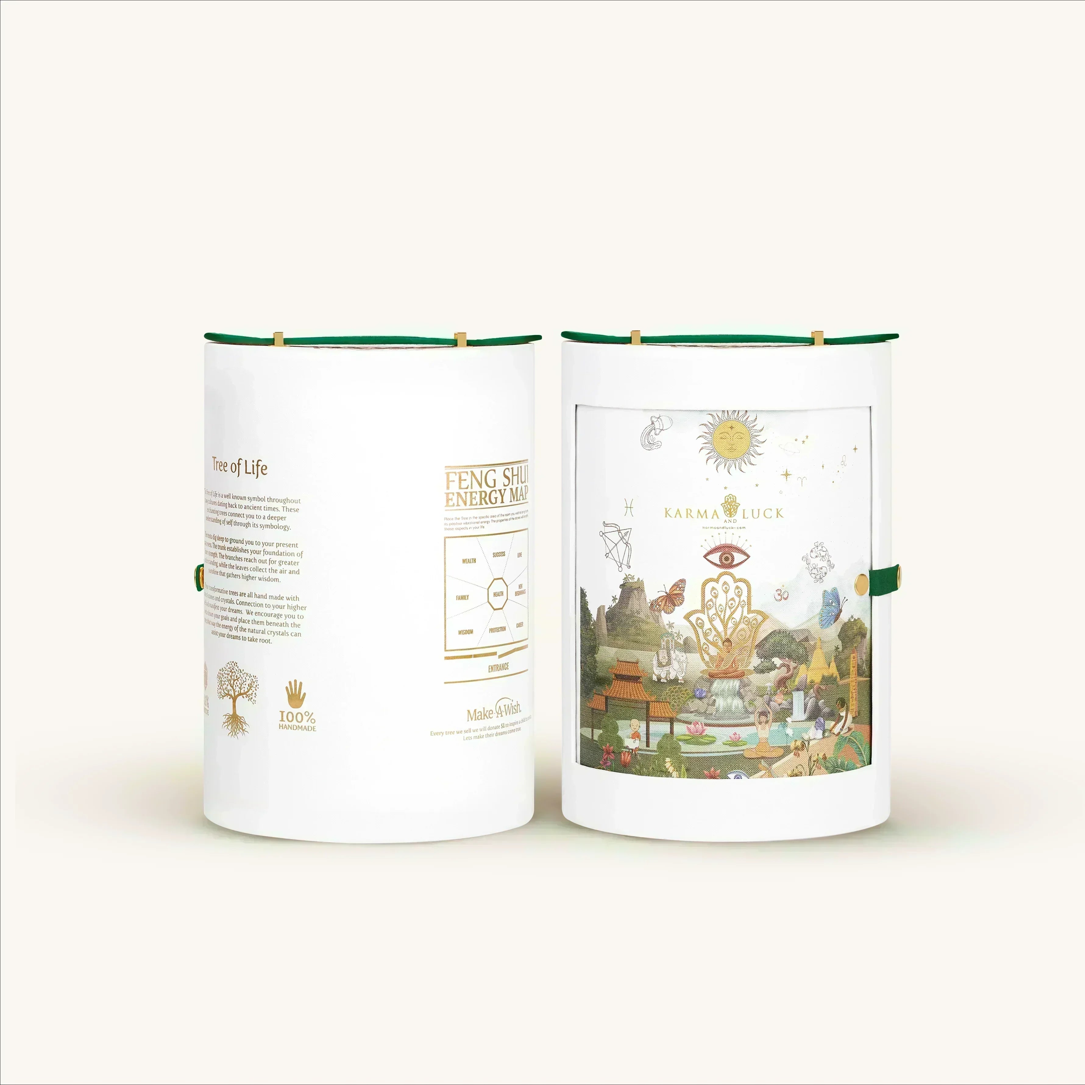 Grounded Awareness Black Onyx Feng Shui Tree