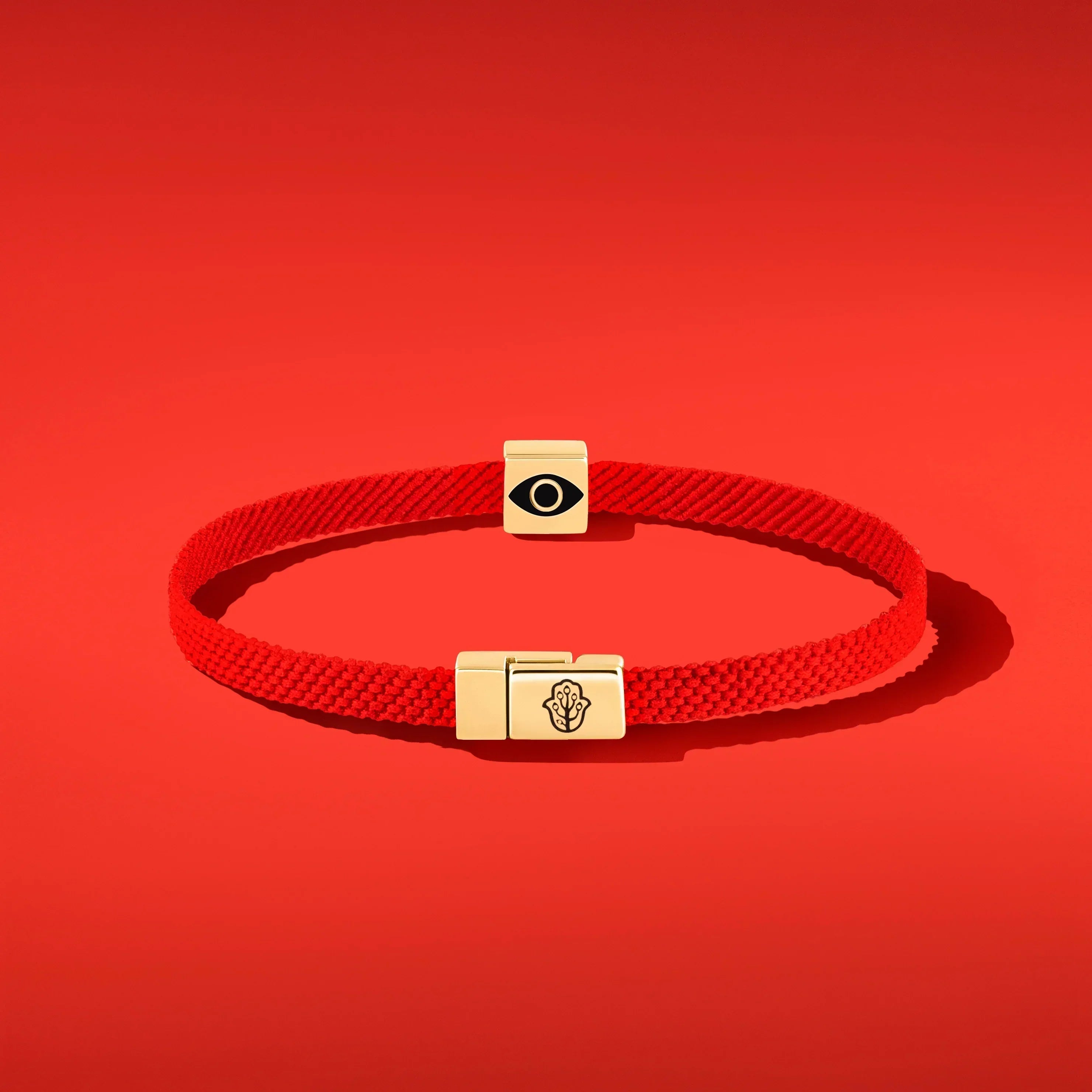 Vibrant Vision - Onyx Magnetic Red Bracelet
