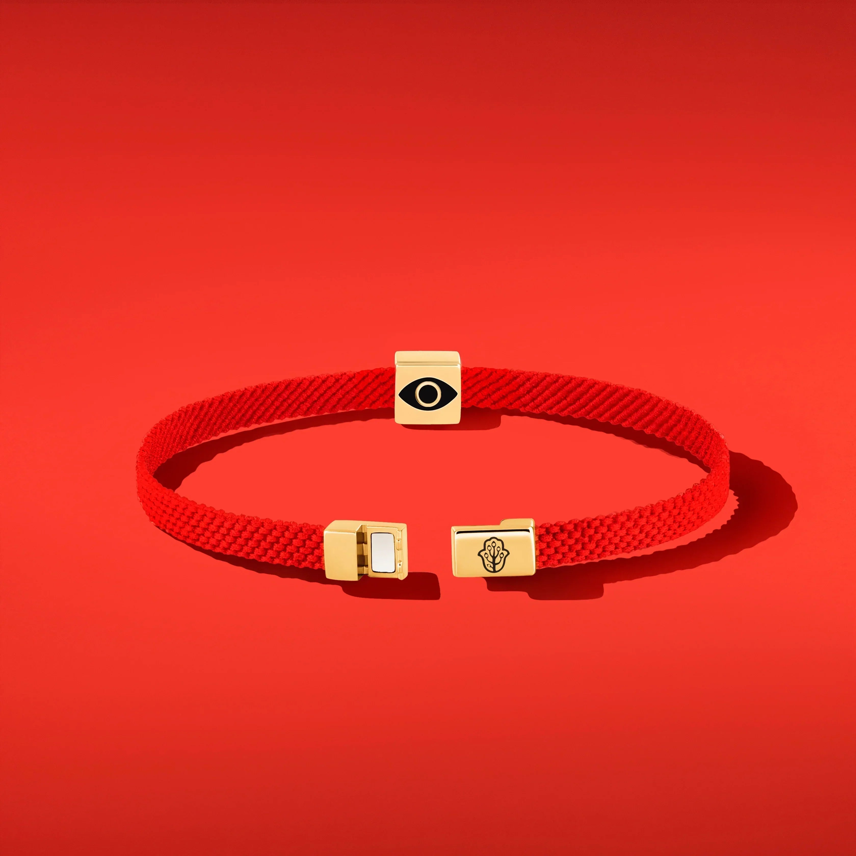 Vibrant Vision - Onyx Magnetic Red Bracelet