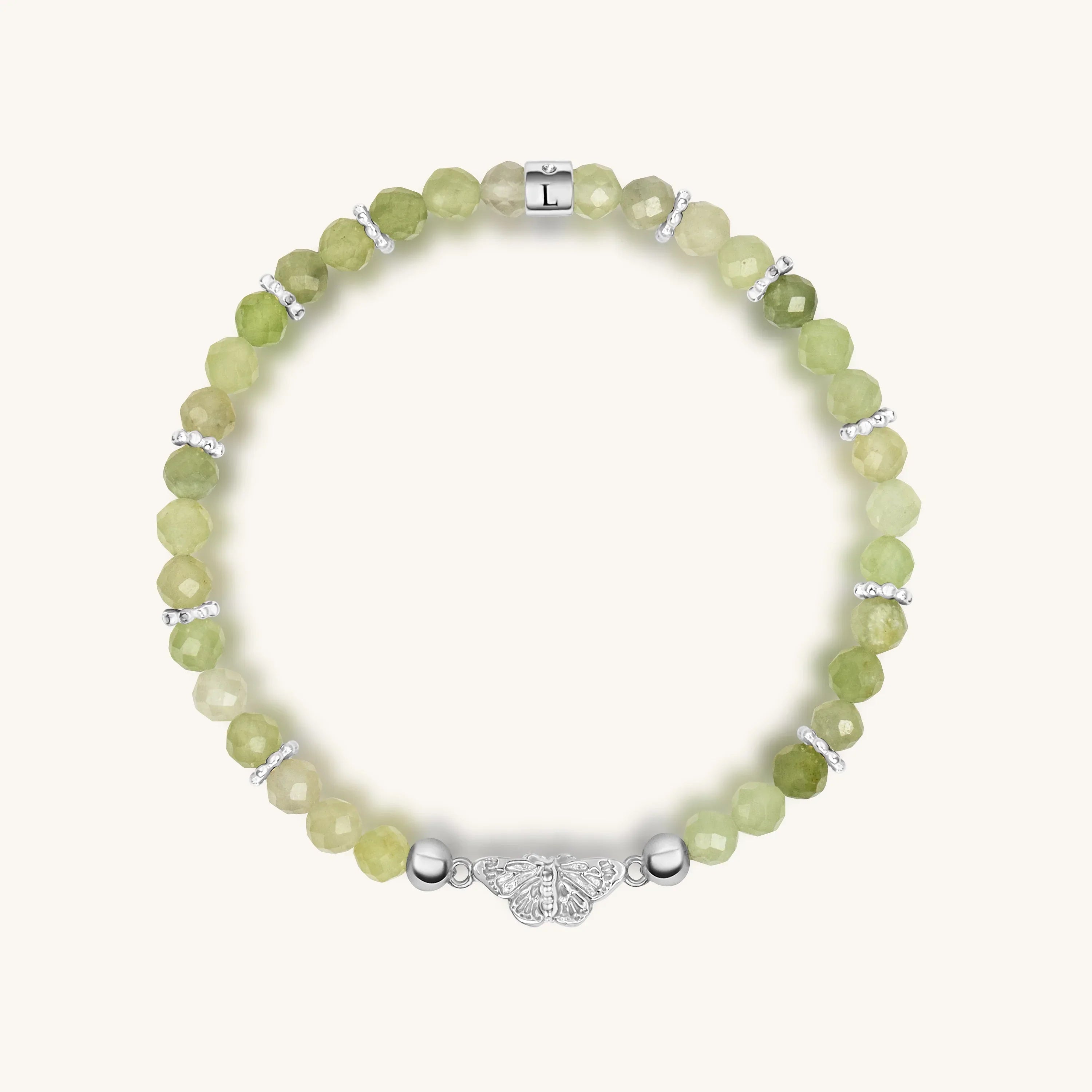 Blissful Flight Jade Butterfly Bracelet