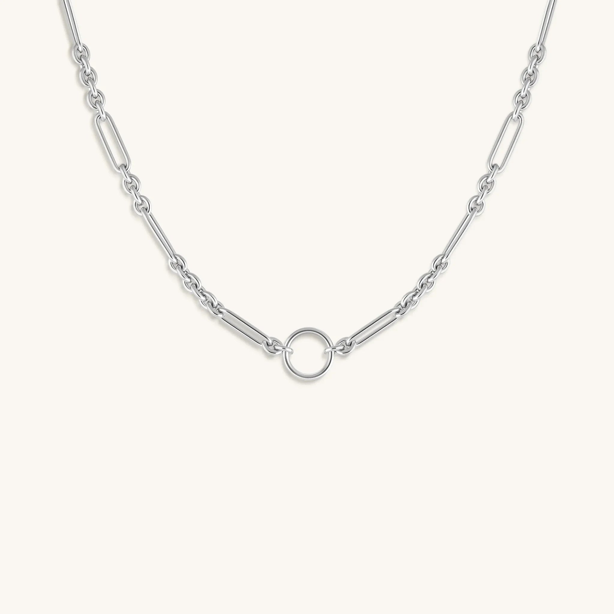 Celestial Ties - Silver Necklace