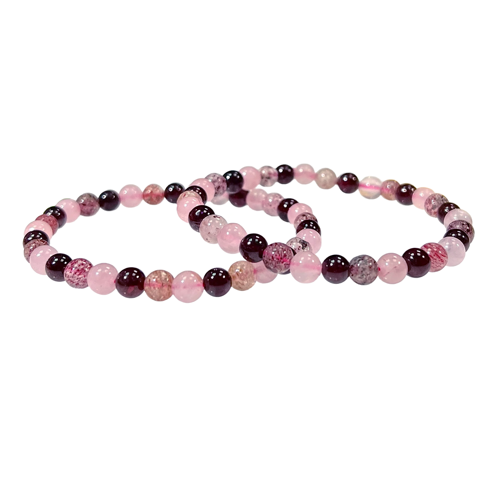 Natural Heart Chakra 6mm 7.5” Crystal Stretc
