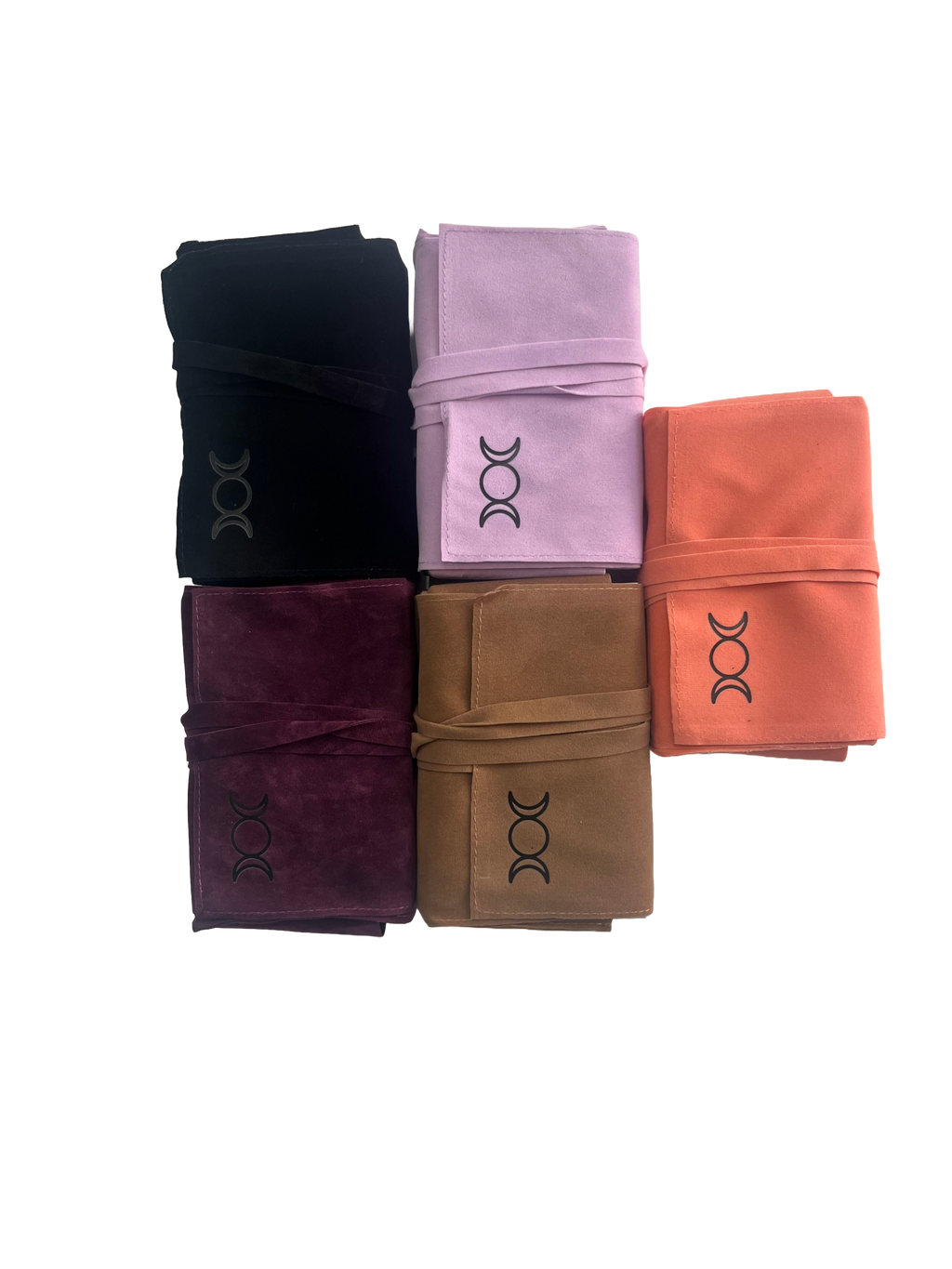Triple Moon Velvet Tarot Bags