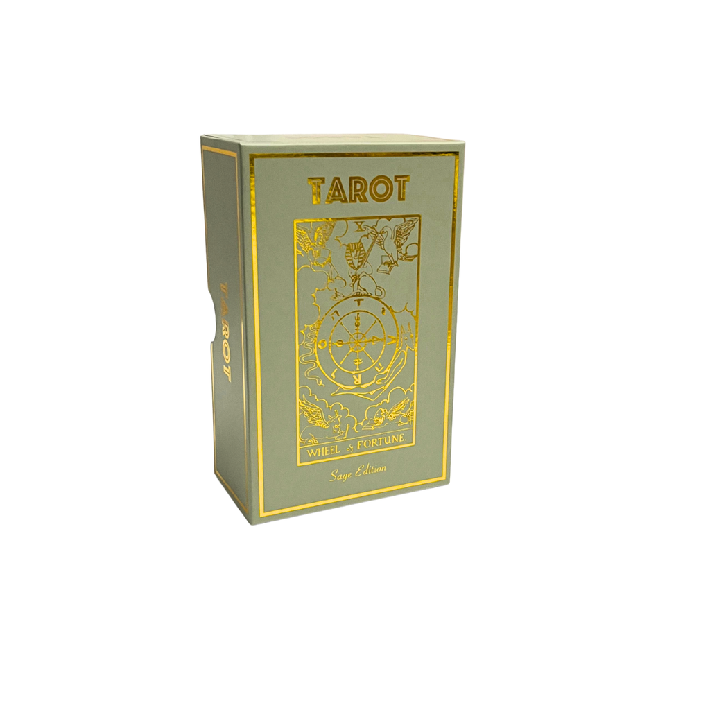 Sage Edition Tarot Deck | Classic Tarot Design and Gold Foil