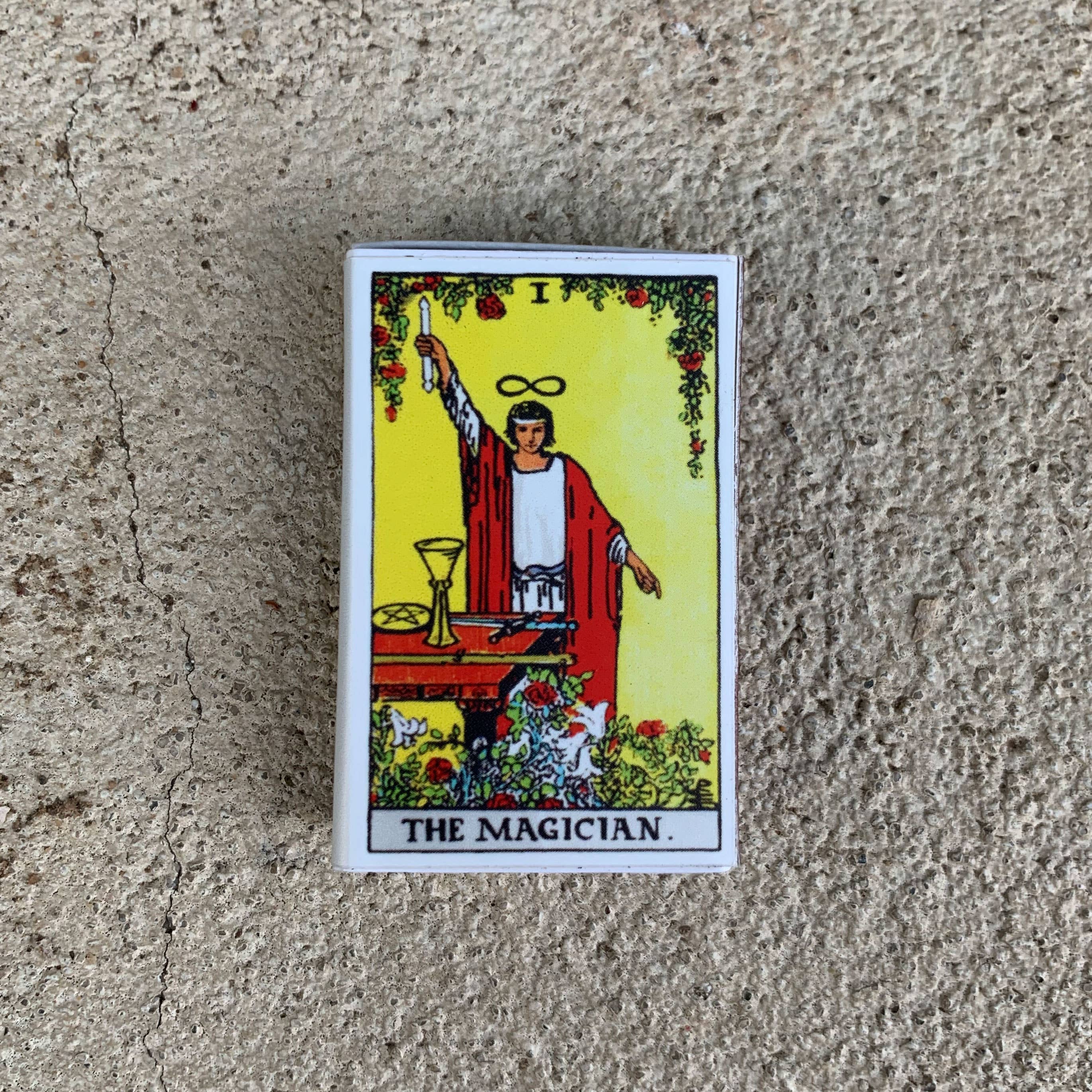Tarot Matchbox - The Magician • Accessories for your candles