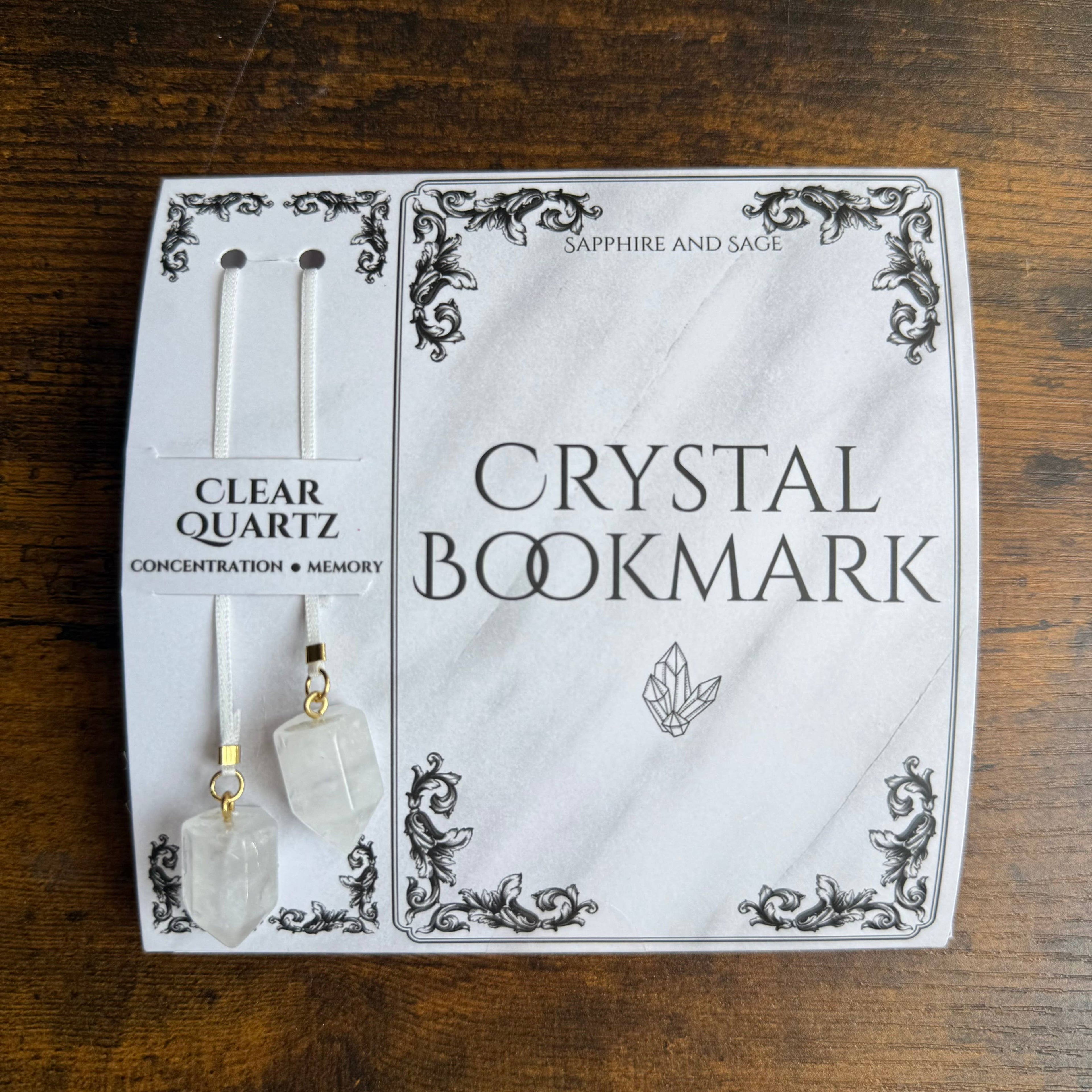 Crystal Bookmark – Clear Quartz