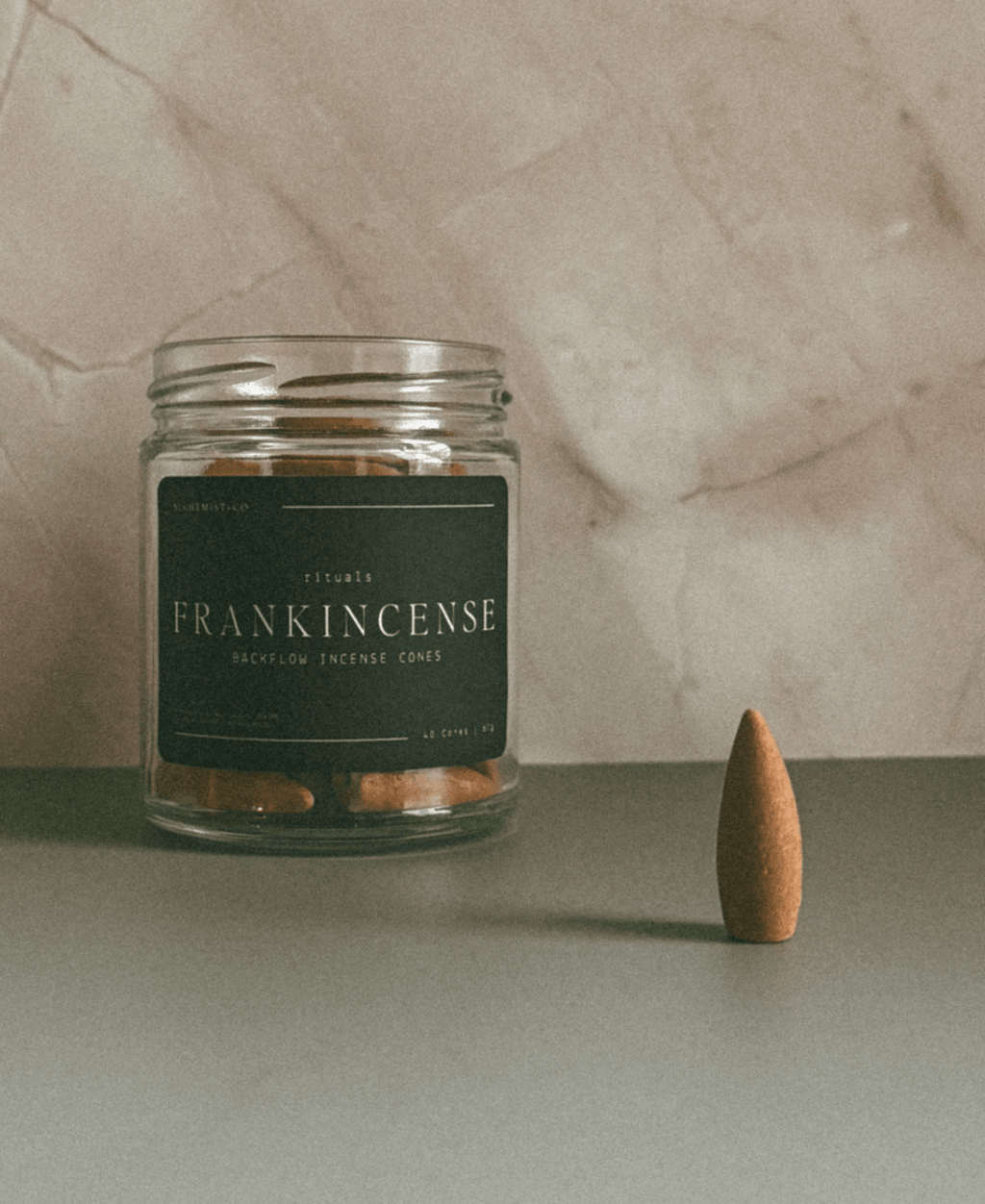 Frankincense Backflow Incense Cone