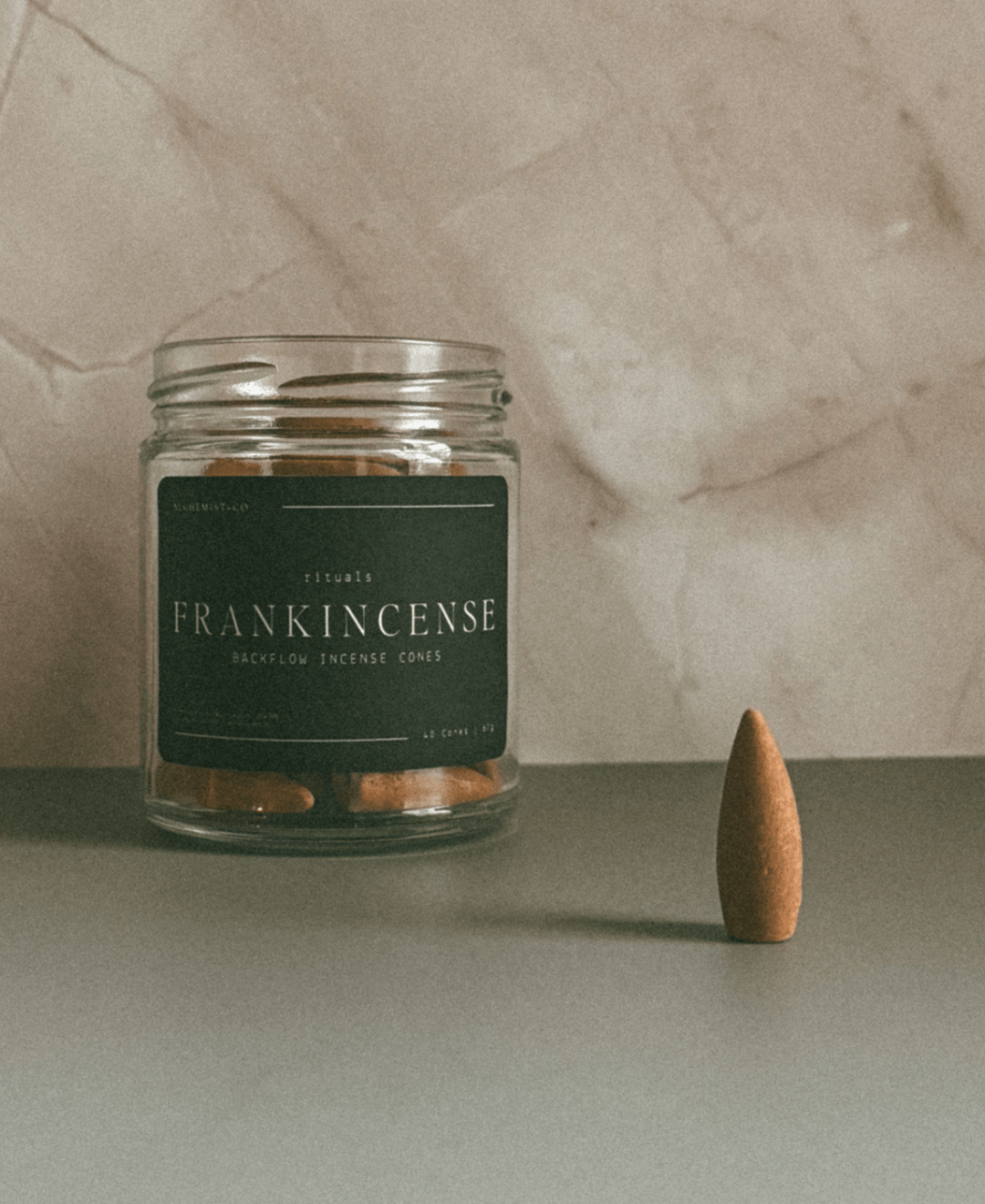 Frankincense Backflow Incense Cone
