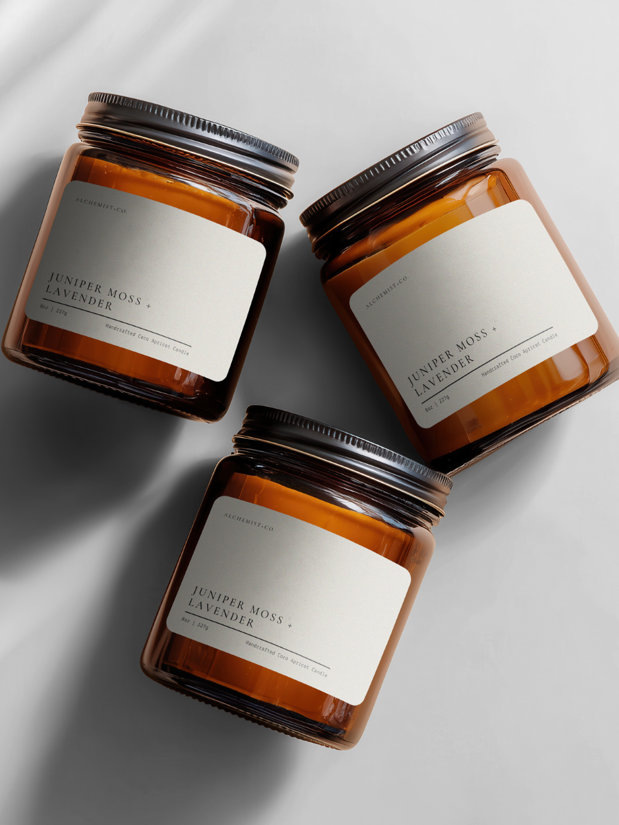 Juniper Moss + Lavender Gaia Wellness Candle