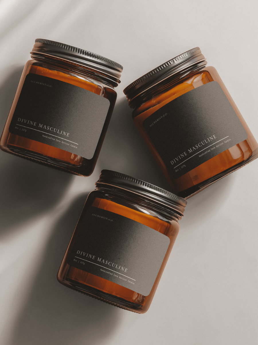 Divine Masculine Ritual Candle