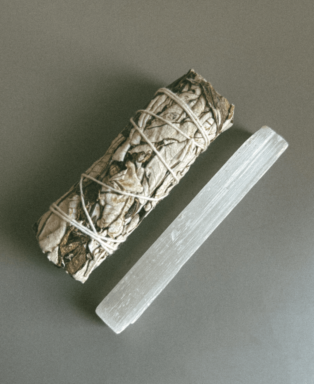 Peppermint + White Sage Smudge Stick