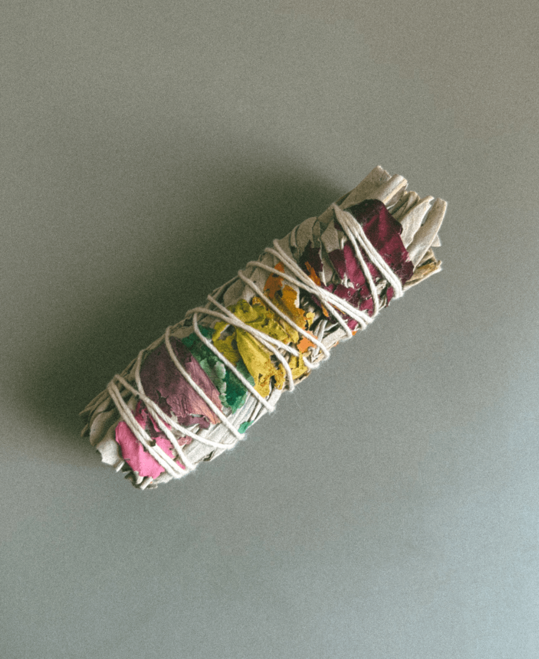 Seven Chakra White Sage Smudge Stick